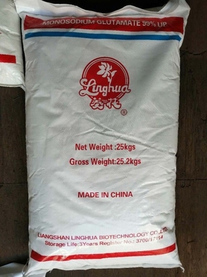 10ppm Pb MSG Food Ingredient , 20mesh Monosodium Glutamate Halal