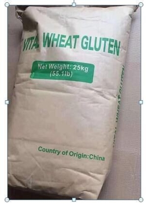 BRC Food Grade Starch Powder , Light Yellow Premium Vital Wheat Gluten