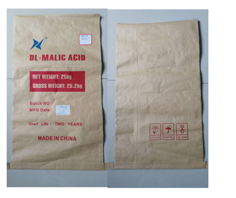 Food Grade Hygroscopic Acidity Regulator 25kg/Bag Dl Malic Acid Powder