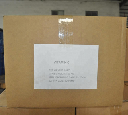 CAS 50-81-7 Vitamin-Zusätze 100mesh L saures Ascorbinpulver
