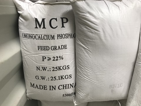 O produto comestível de CAS 7758-23-8 fosfata o pó Monocalcium do fosfato 22%P