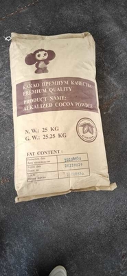 Dark Brown Cocoa Powder Alkalize Fat Content 10-12%