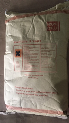 White 40mesh Organic Citric Acid Powder ISO14001 Certification